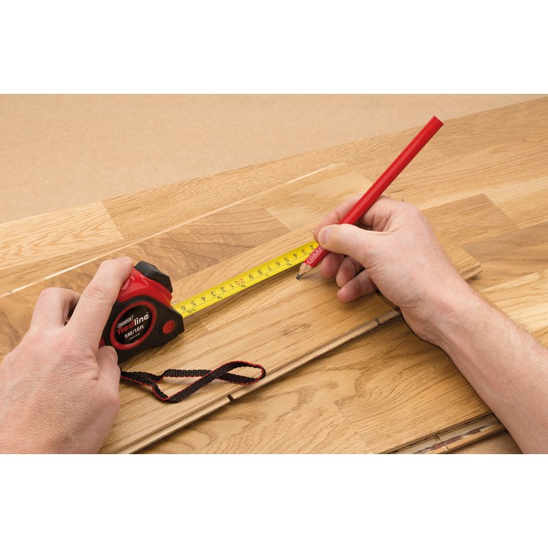 Draper Tools Redline® Measuring Tape, 5m/16ft x 19mm