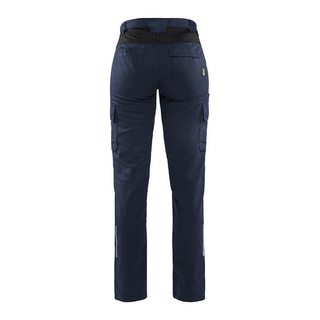 Blaklader Women's Industry Trousers Stretch 7144 #colour_dark-navy-black