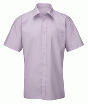 Orbit International Men'S Deluxe: Short Sleeve Shirt - Lilac