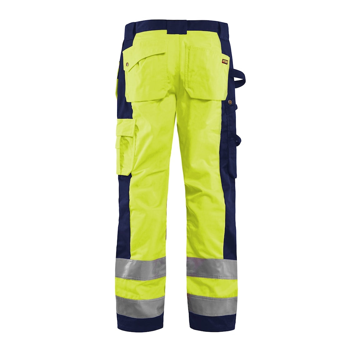 Blaklader Hi-Vis Trousers 1533 - Hi-Vis Yellow/Navy Blue