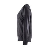 Blaklader Sweatshirt Women 3408 #colour_mid-grey-black