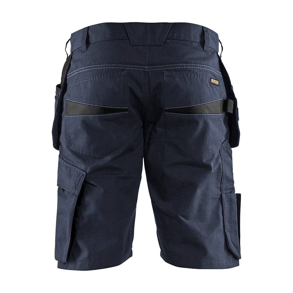 Blaklader Service Shorts with Nailpockets 1494 #colour_dark-navy-black
