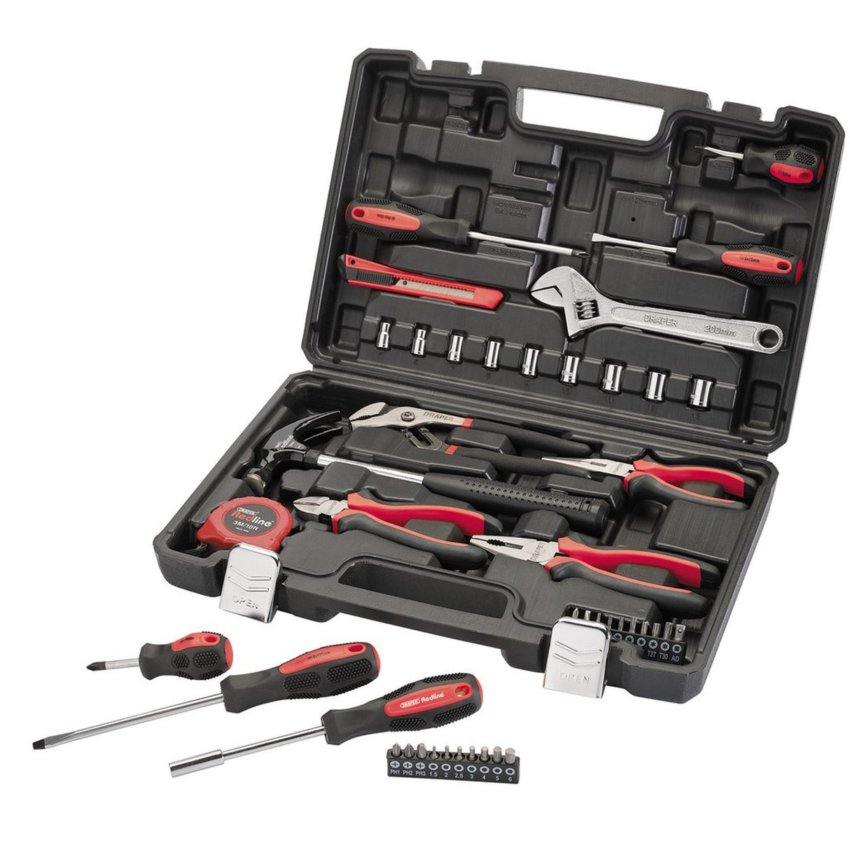 Draper Tools Redline Home Essential Tool Kit (43 Piece)