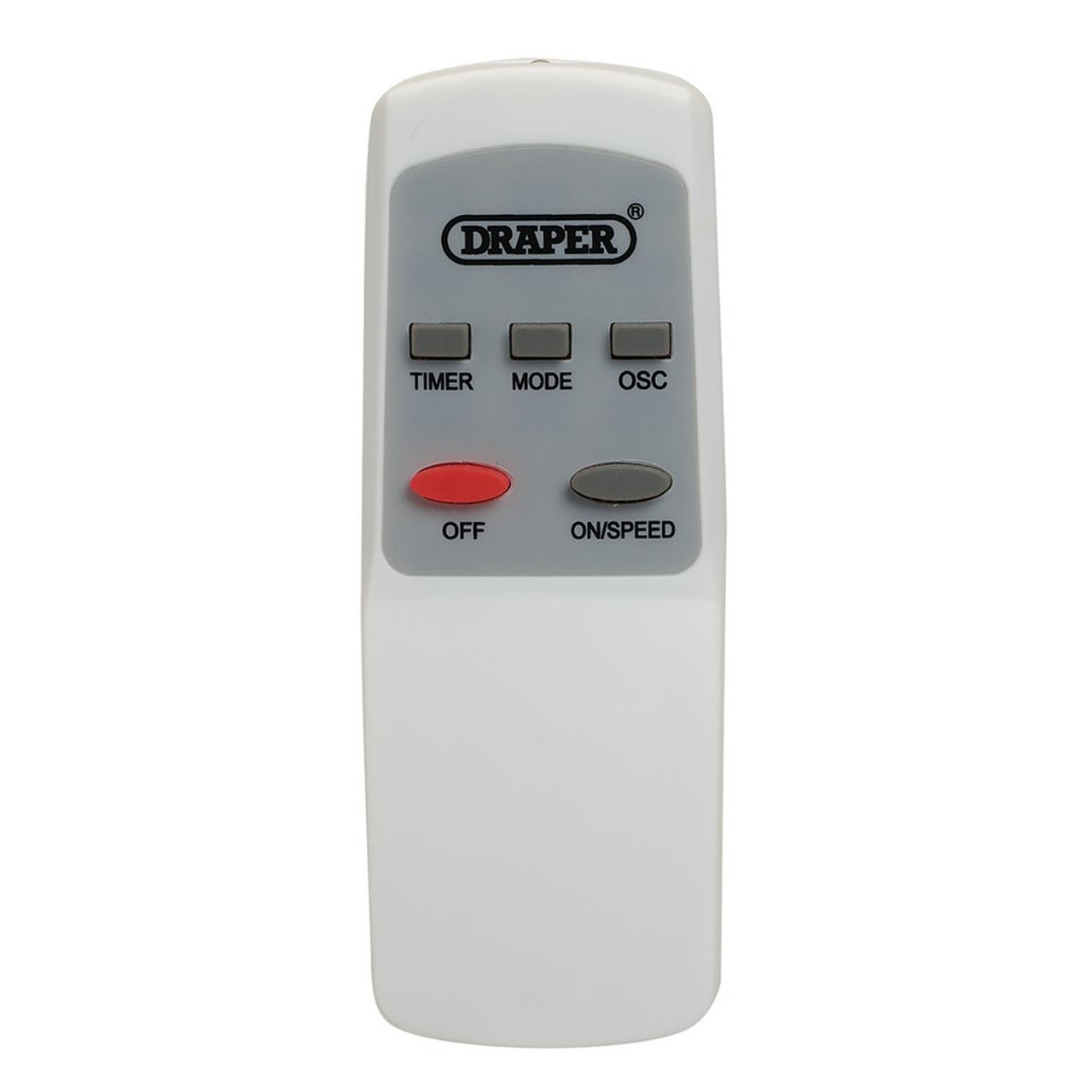 Draper Tools 230V Oscillating Wall Mounted Fan With Remote Control, 16"/400mm, 3 Speed