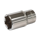 Silverline Deep Socket 1/2" Drive 6Pt Metric