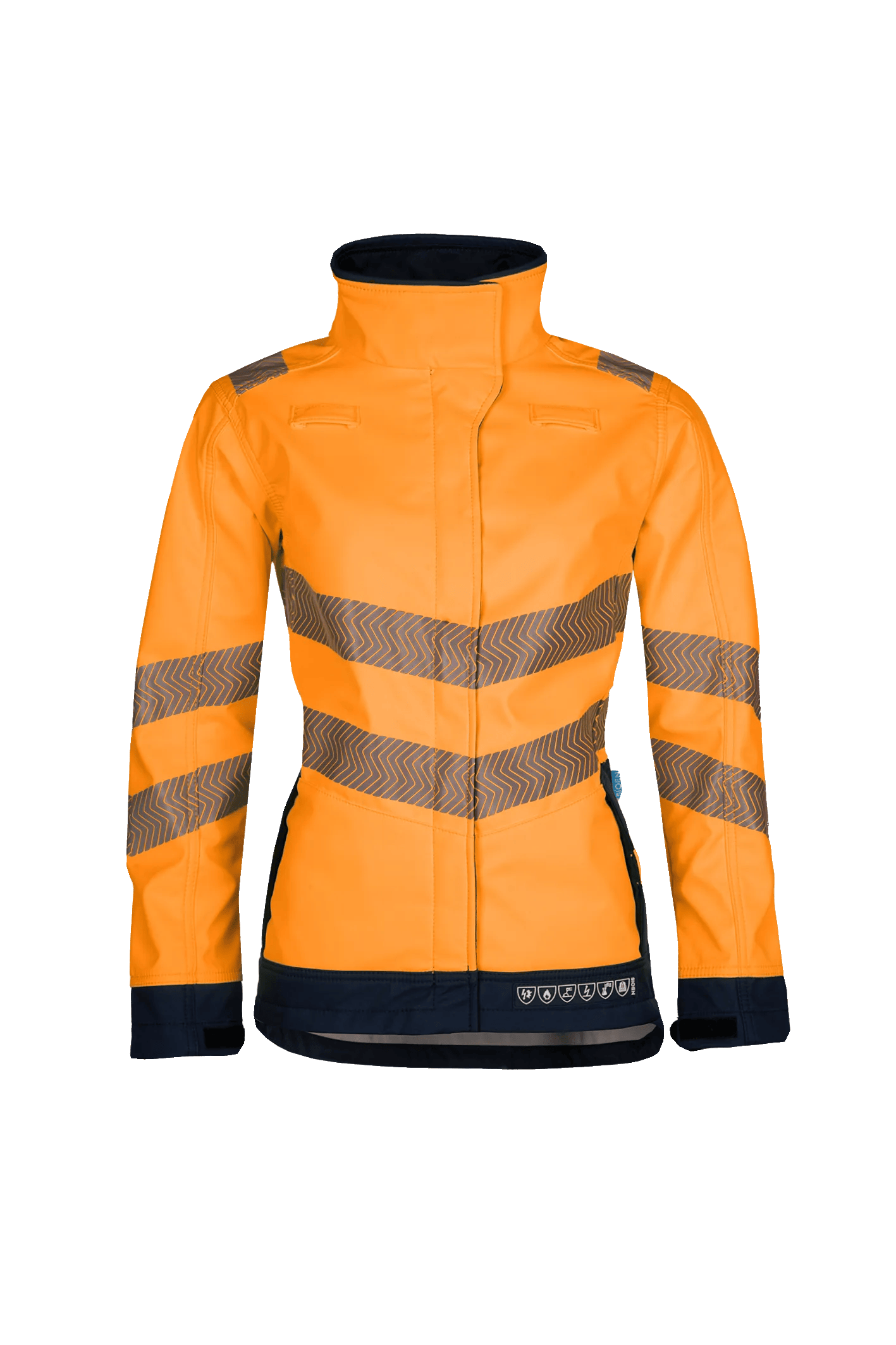 Sioen Heika Hi-Vis Ladies Softshell With Arc Protection