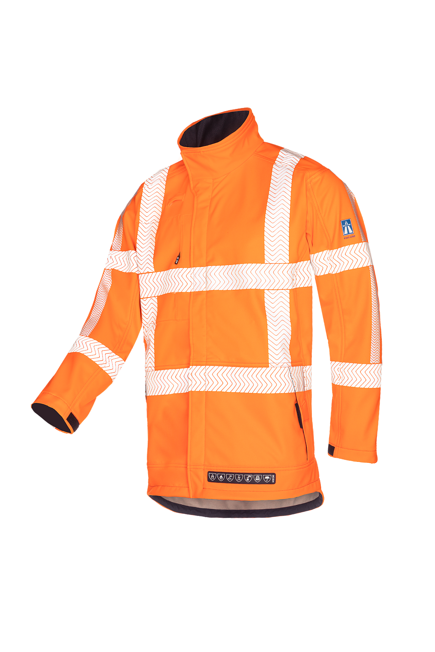 Sioen Hollum Hi-Vis Softshell With Arc Protection (Rws)