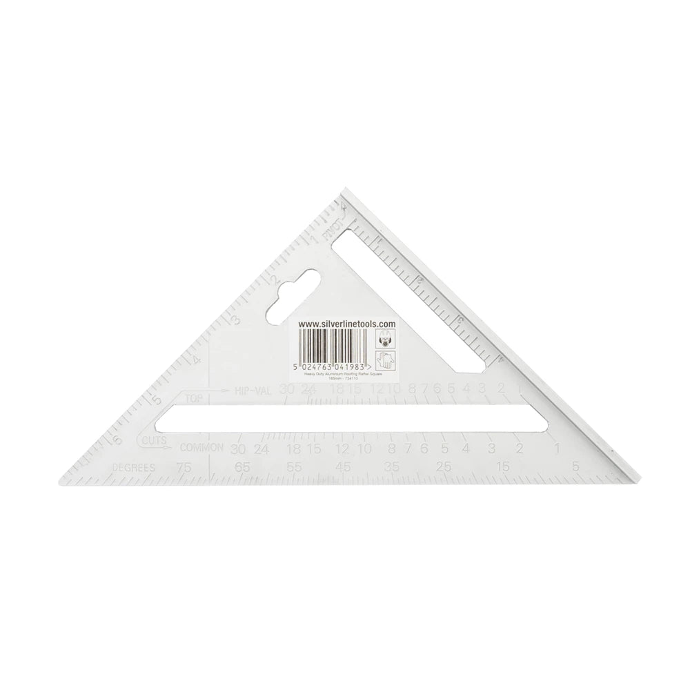 Silverline Heavy Duty Aluminium Roofing Rafter Square