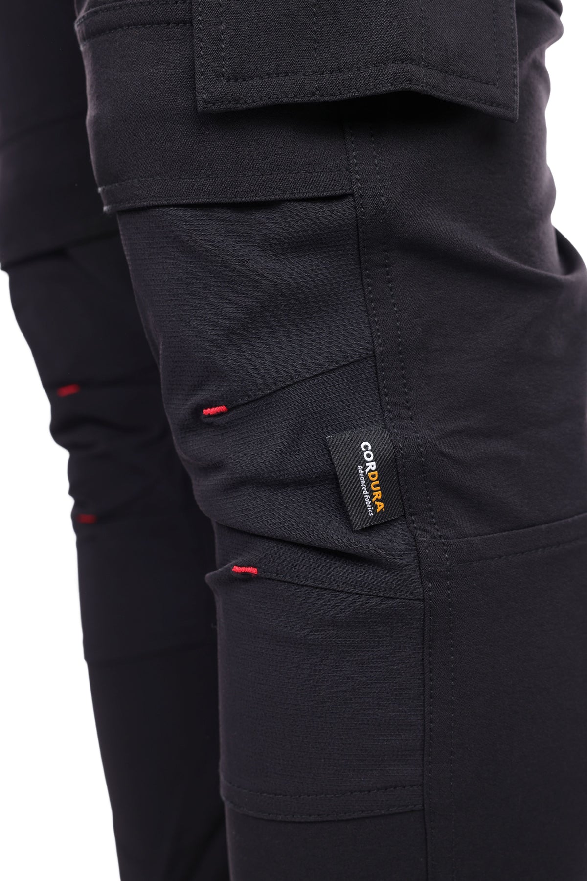 TuffStuff Evo Flex Stretch Work Trousers – Slim Fit, Cordura Knee Pad Pockets, 4-Way Stretch