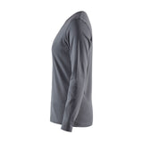 Blaklader Women's Long Sleeved T-Shirt 3301 #colour_grey