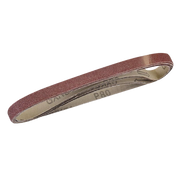 Silverline Sanding Belts 13 X 457mm 5Pk - 80 Grit