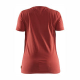 Blaklader Women's T-Shirt 3D 3431 #colour_burned-red
