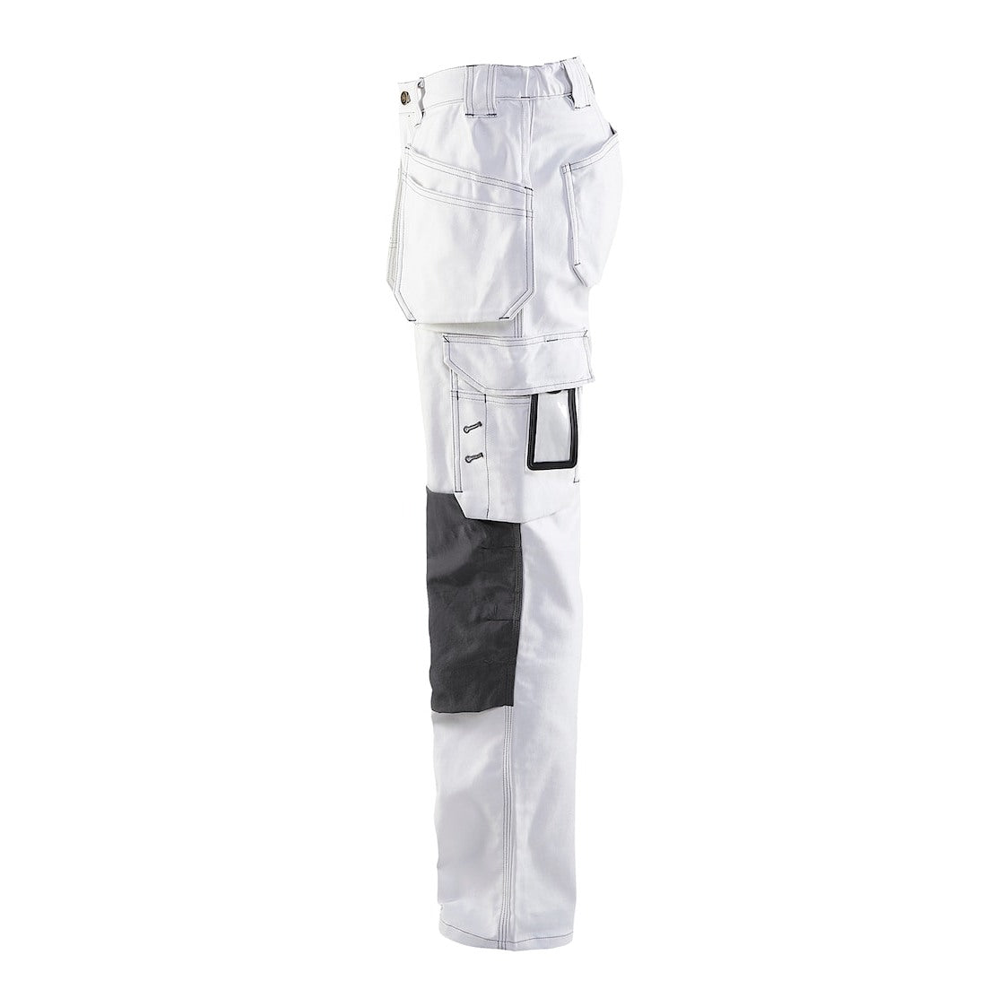 Blaklader Women's Painter Trousers 7131 #colour_white-dark-grey
