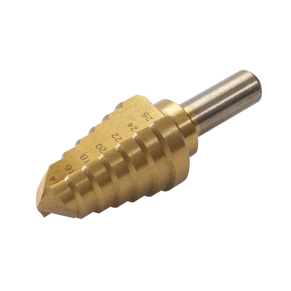 Silverline Titanium-Coated HSS Step Drill