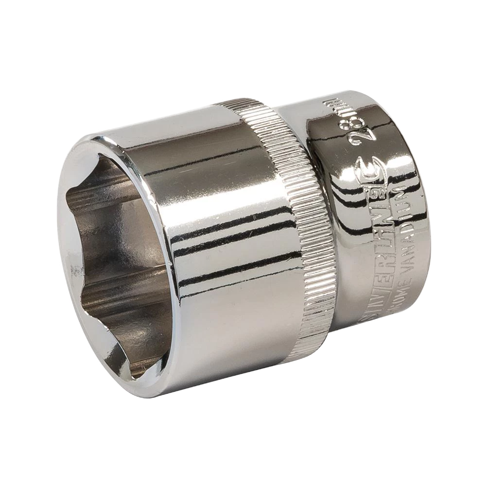 Silverline Socket 1/2" Drive 6pt Metric