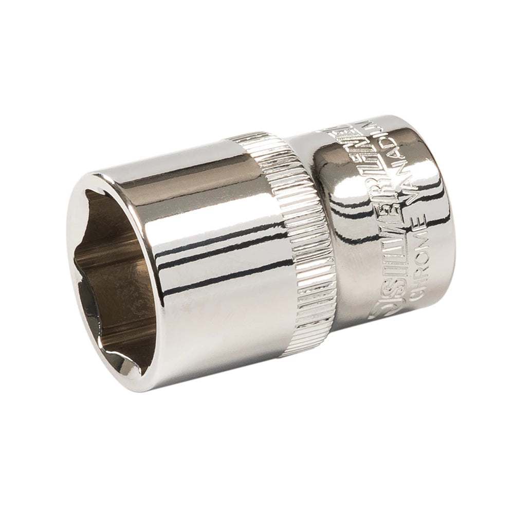 Silverline Socket Set 1/2" Drive 6pt Imperial 7Pce