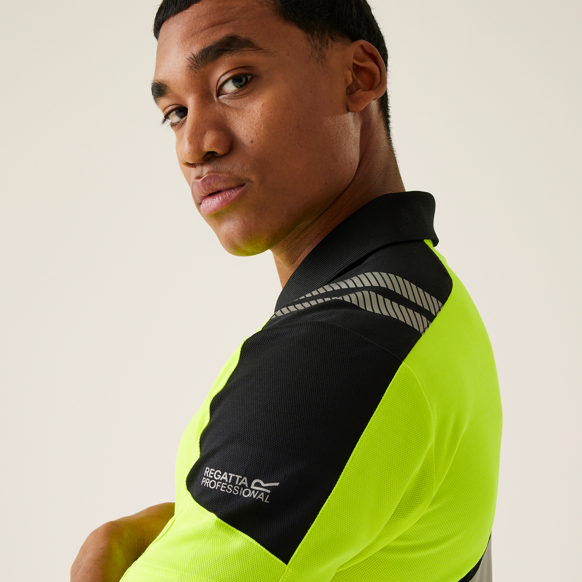 Regatta Professional Mens Hi-Vis X-Pro Polo - Class 1