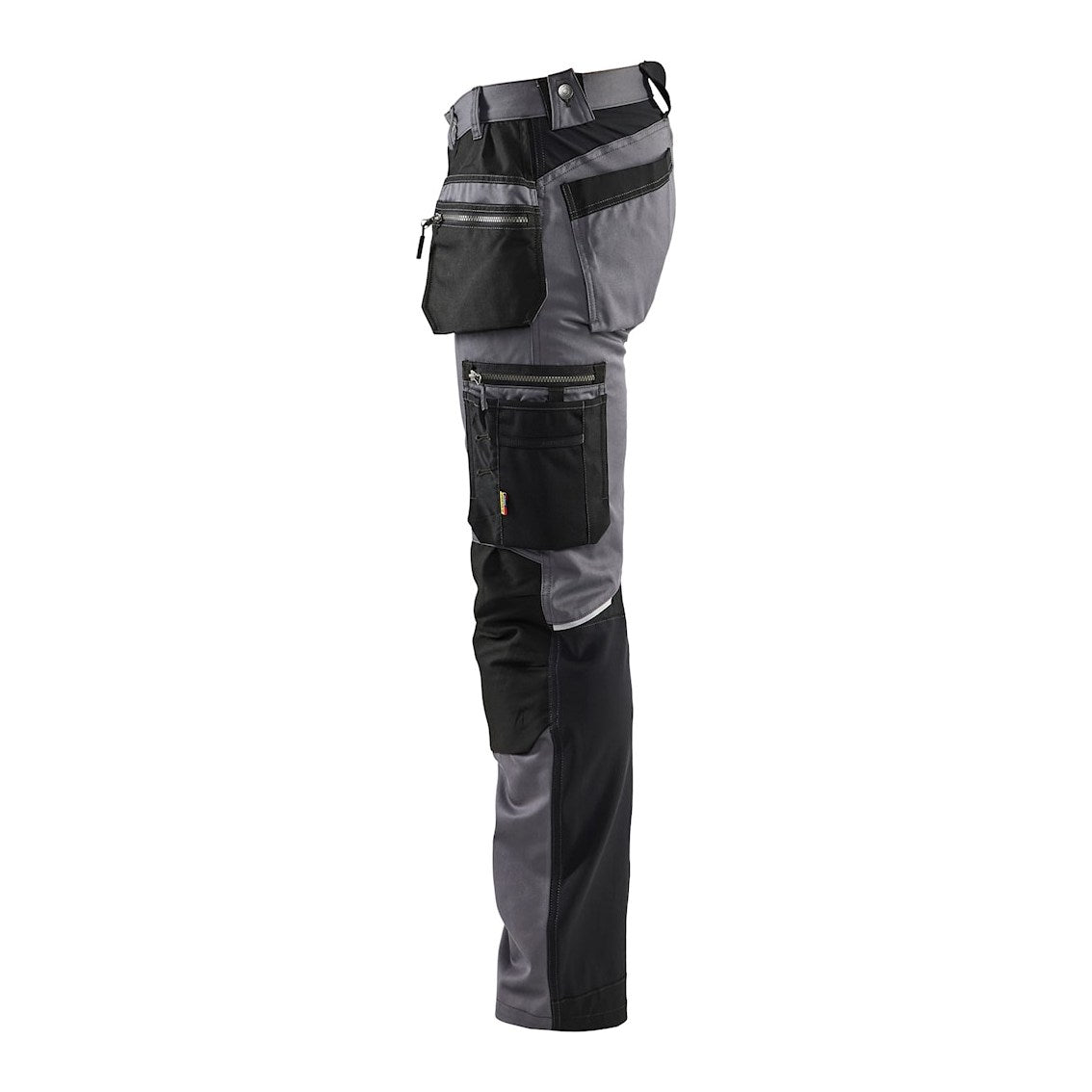 Blaklader Craftsman Trousers with Stretch 15991860 - Mid Grey/Black