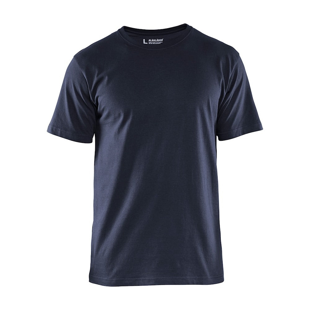 Blaklader T-Shirt 5 Pack 3325 #colour_dark-navy-blue