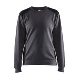 Blaklader Sweatshirt Women 3408 #colour_mid-grey-black