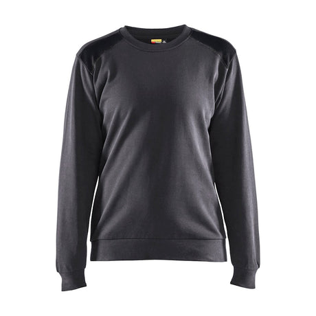 Blaklader Sweatshirt Women 3408 #colour_mid-grey-black