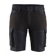 Blaklader Women's Service Shorts Stretch 7137 #colour_navy-blue-black