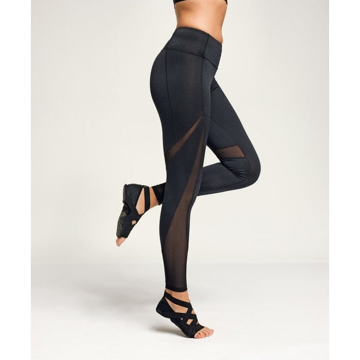 Women's TriDri® Mesh Tech Panel Leggings Full-Length