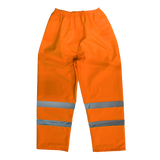 Sealey Hi-Vis Orange Waterproof Trousers - XX-Large