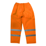 Sealey Hi-Vis Orange Waterproof Trousers - XX-Large
