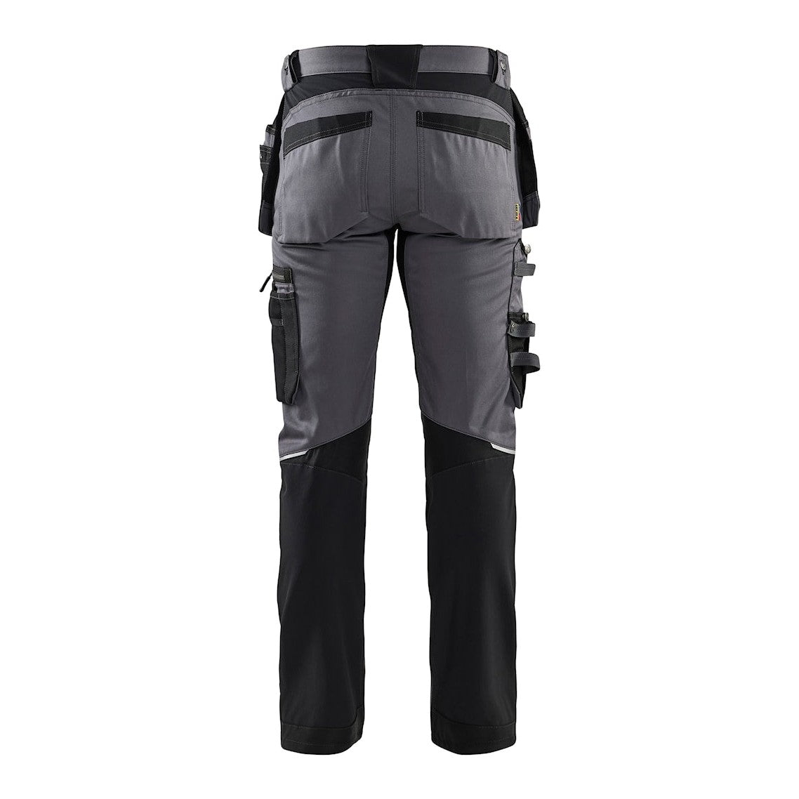 Blaklader Craftsman Trousers with Stretch 15991860 - Mid Grey/Black