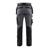 Blaklader Craftsman Trousers with Stretch 15991860 - Mid Grey/Black