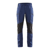 Blaklader Women's Service Trousers Stretch 71591845 #colour_navy-blue-black