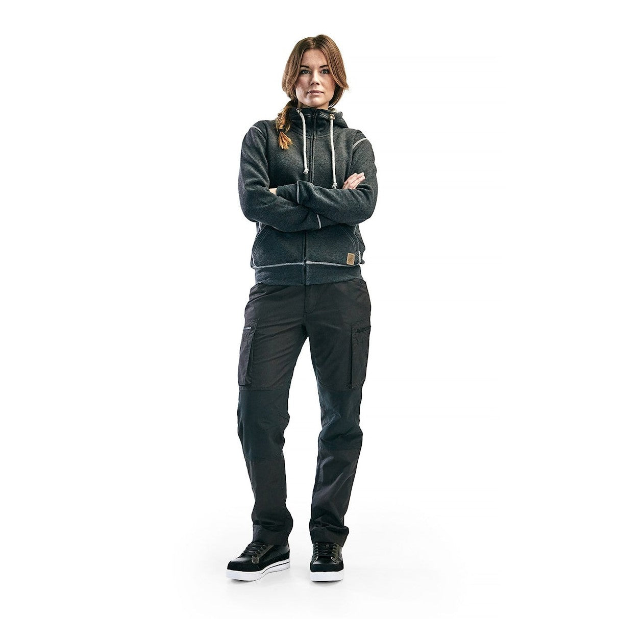 Blaklader Women's Service Trousers Stretch 71591845 #colour_black