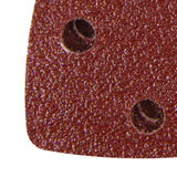Silverline Hook & Loop Triangle Sheets 90mm 10Pk - 60 Grit