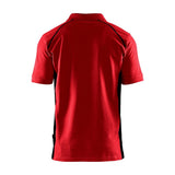 Blaklader Polo Shirt 3324 #colour_red-black
