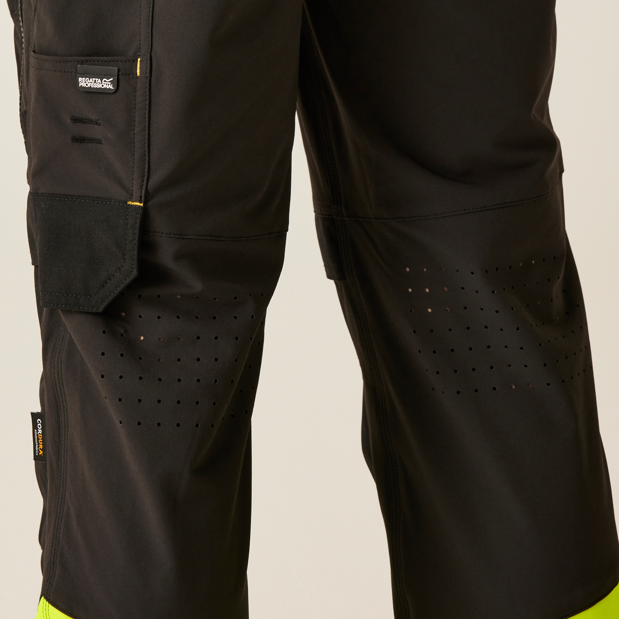 Regatta Professional Mens Hi-Vis X-Pro Stretch Holster Trousers - Class 1