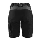Blaklader Service Shorts 4-Way Stretch Women 7123 #colour_black-dark-grey