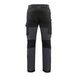 Blaklader 4-Way-Stretch Service Trousers 1422 - Mid Grey/Black
