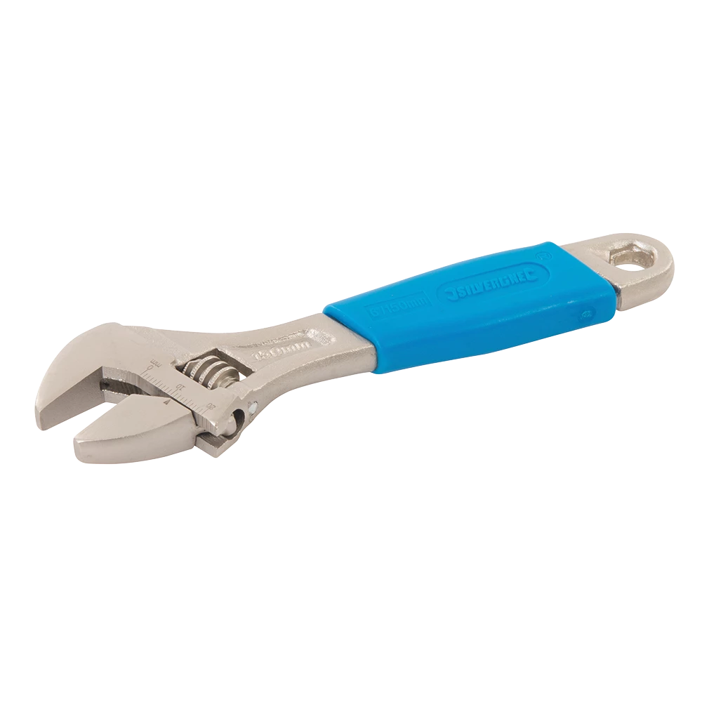 Silverline Adjustable Wrench - Length 150mm/Jaw 17mm