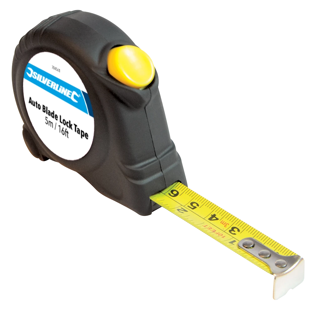 Silverline Auto Blade Lock Tape Display Box - 30pce 5m/16ft x 19mm