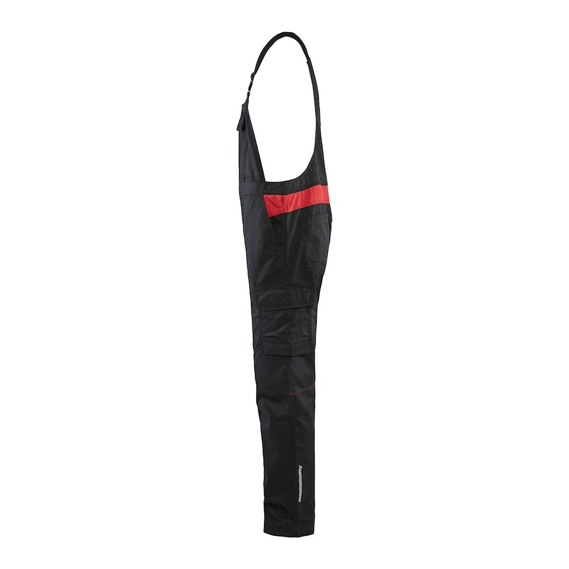 Blaklader Industry Bib Overall Stretch 2644 - Black/Red