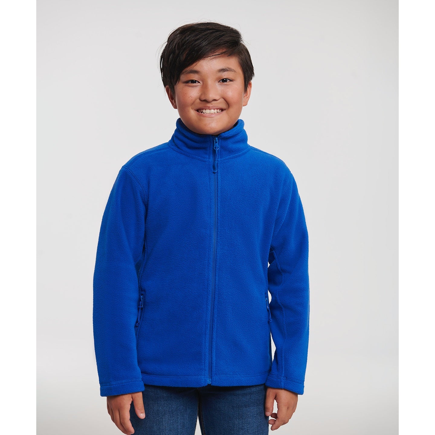 Russell Europe Kids Full-Zip Outdoor Fleece