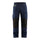 Blaklader Service Trousers with Stretch 1495 #colour_dark-navy-blue-hi-vis-yellow