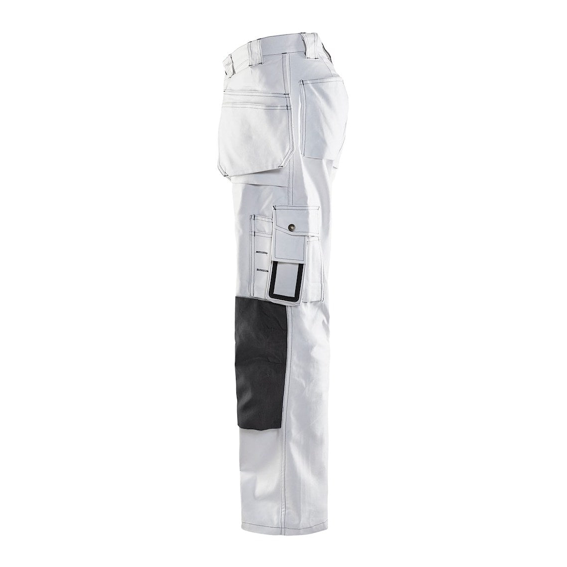 Blaklader Painter Trousers 1531 #colour_white-dark-grey