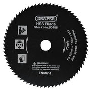 Draper Tools HSS Saw Blade, 85mm