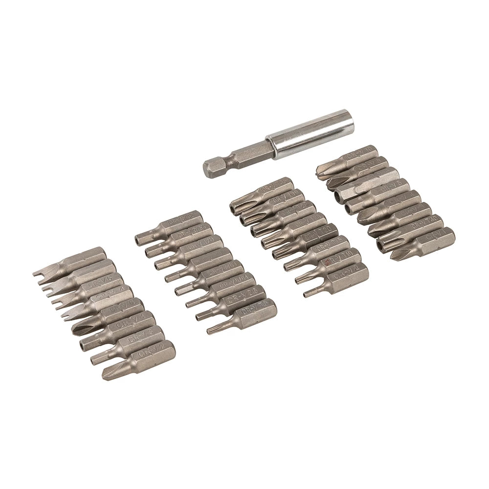 Silverline Security Bit Set 33Pce