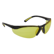 Sealey Zante Style Amber Lens Safety Glasses with Flexi Arms