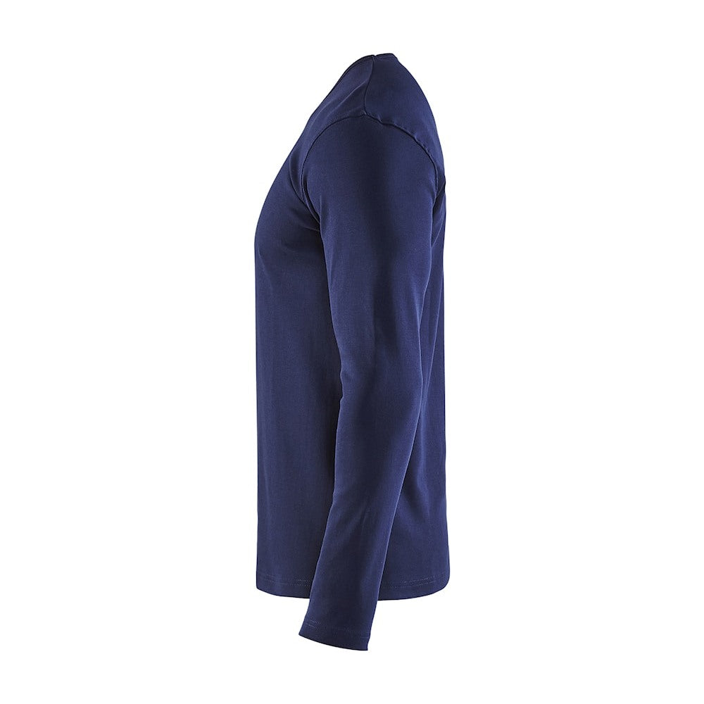 Blaklader T-Shirt Long Sleeved 3314 #colour_navy-blue