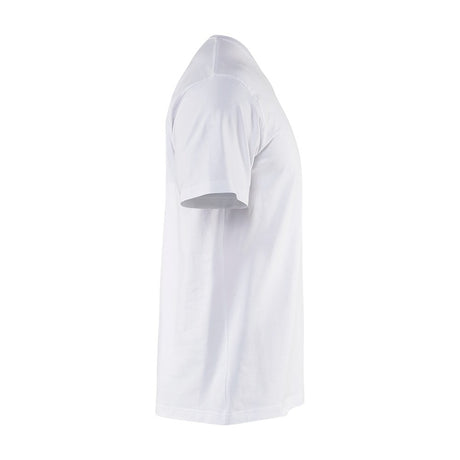 Blaklader T-Shirt, V-Neck 3360 #colour_white