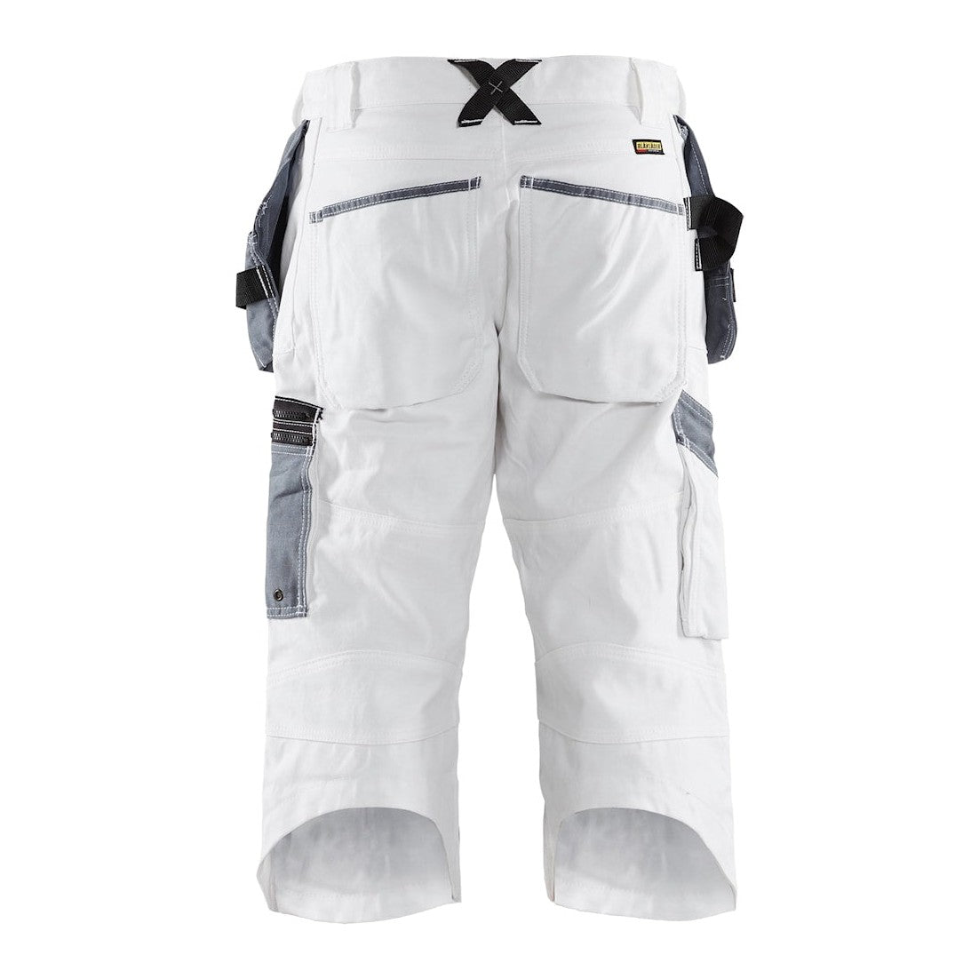 Blaklader X1500 Painters Pirate Trousers 1511 #colour_white-grey